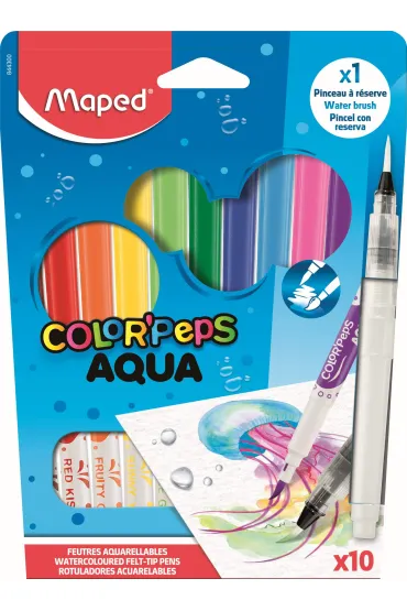Maped Flamastry Colorpeps Aqua 10 szt.