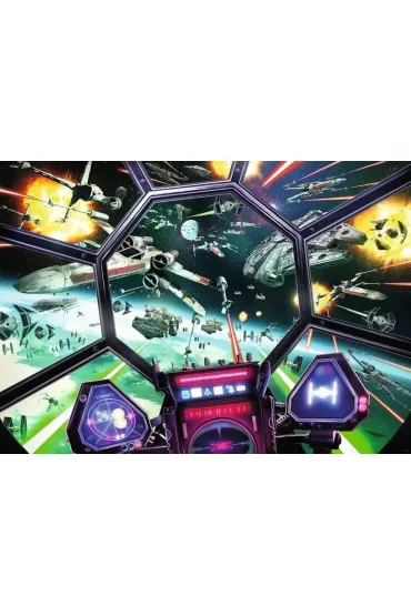 Puzzle 1000 el. Star Wars TIE Fighter Cockpit Ravensburger