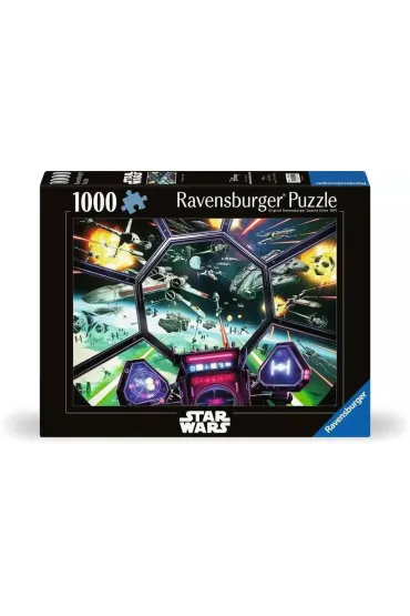 Puzzle 1000 el. Star Wars TIE Fighter Cockpit Ravensburger