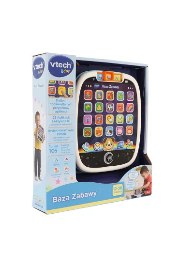 Tablet Baza Zabawy VTECH Trefl