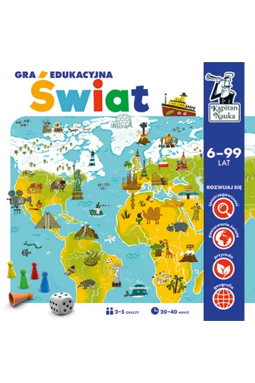�wiat. Gra edukacyjna. Kapitan Nauka Edgard