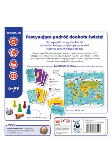 �wiat. Gra edukacyjna. Kapitan Nauka Edgard