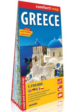 Grecja mapa samochodowo-turystyczna 1:750 000
