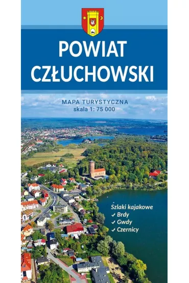 Mapa turystyczna Powiat Cz�uchowski 1:75 000