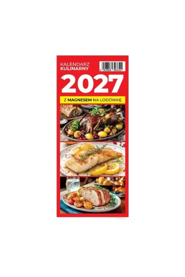 Kalendarz 2027 Kulinarny z Magnesem na lod�wk�