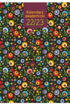 Wok Nas Kalendarz akademicki 2022/23 A5 tygodniowy PCV Flowers
