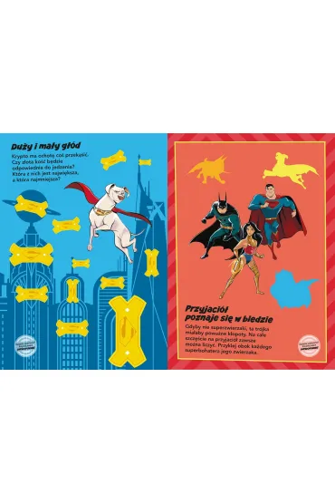DC League of Super-Pets. Moje pierwsze zadania do wyklejania