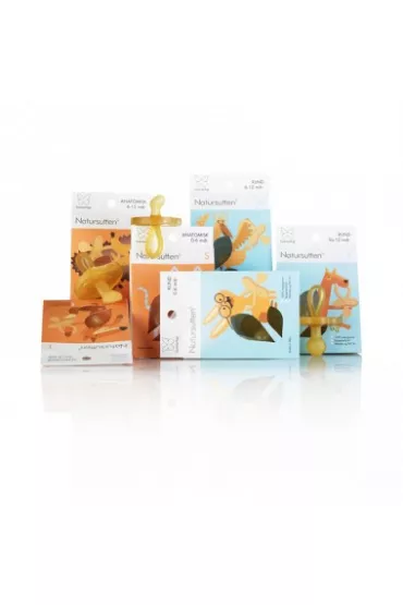 Natursutten Smoczek klasyczny Motylek 6-12 mies.