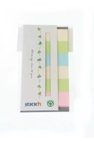 Stickn Zak�adki indeks. papierowe mix 6 kol. neon Eco