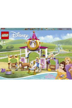 LEGO Disney Princess Królewskie stajnie Belli i Roszpunki 43195