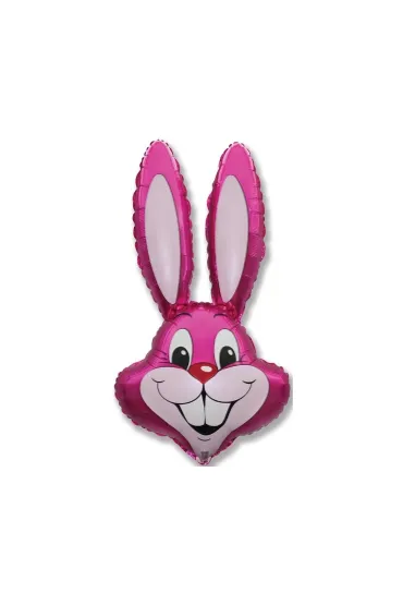 Balon foliowy Rabbit r�owy 60cm