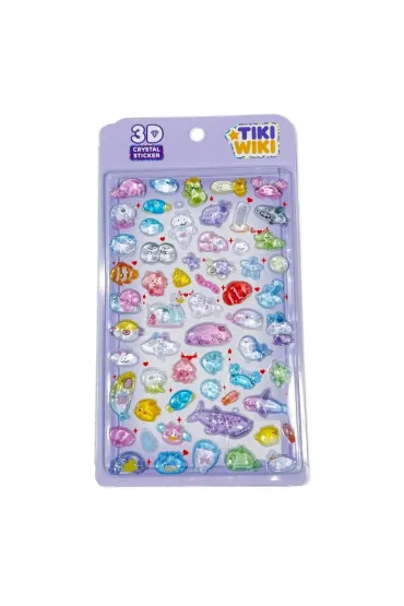 Kiddisvit Naklejki 3D Crystal Rybki