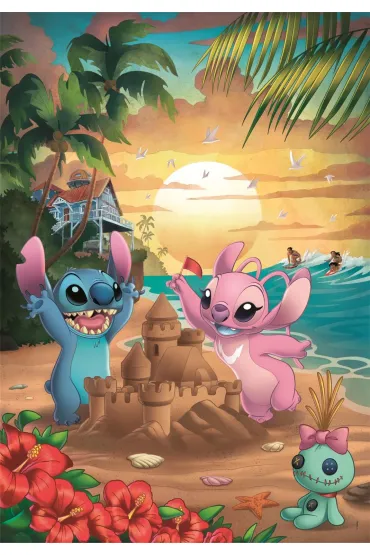 Puzzle 500 el. Compact Stitch&Angel Clementoni