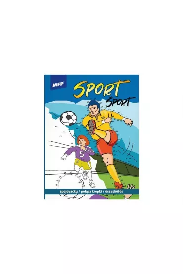 Kolorowanka - po��cz kropki. Sport