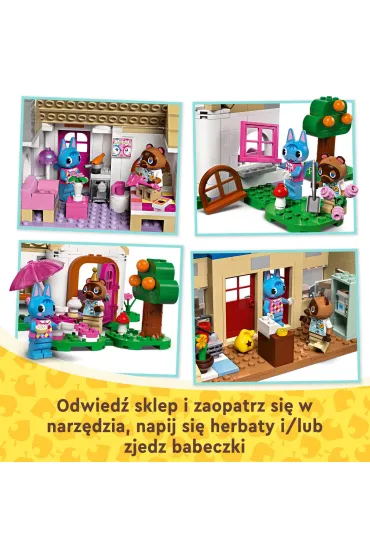 LEGO Animal Crossing Nook's Cranny i domek Rosie 77050