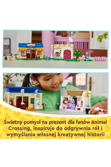 LEGO Animal Crossing Nook's Cranny i domek Rosie 77050