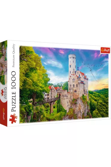 Puzzle 1000 el. Zamek Lichtenstein, Niemcy Trefl