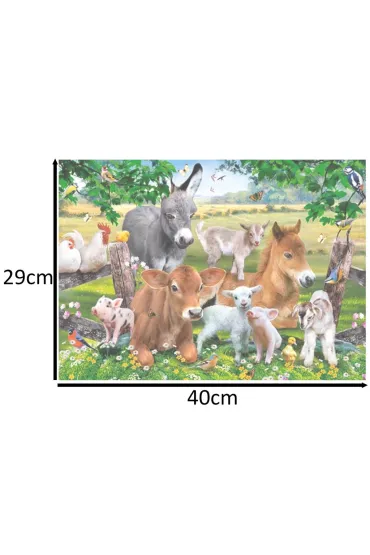 Puzzle 100 el. On the Farm Castorland