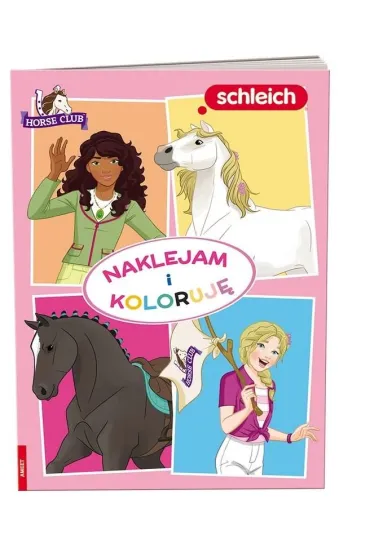 Schleich Horse Club. Naklejam i koloruj�
