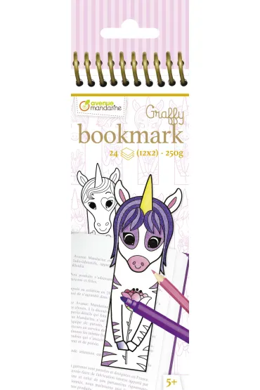 Avenue Mandarine Zak�adki do ksi��ek Graffy Bookmark - Jednoro�ce 24 szt.