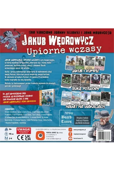 Jakub Wdrowycz: Upiorne wczasy Portal Games - Joanna  Kijanka, Jan Maurycy