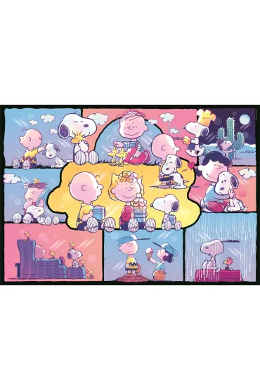 Puzzle 1000 el. Compact Peanuts Clementoni