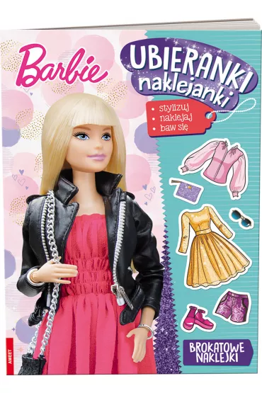 Barbie. Ubieranki naklejanki