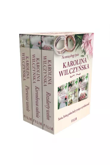 Pakiet Na now� drog� �ycia. Tomy 1-3: Pierwsze wesele, Koronkowa suknia, Rozdarty welon - Karolina Wilczy�ska