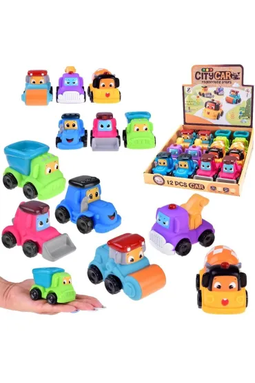 Auto budowlane mi�kkie MIX Trifox