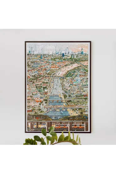 Puzzle Puzzlove CzuCzu 1000 el. Miasto Warszawa Bright Junior Media