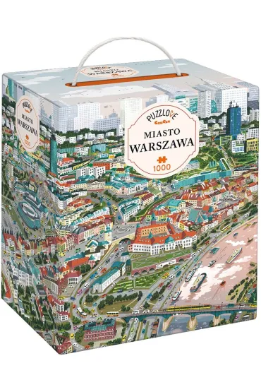 Puzzle Puzzlove CzuCzu 1000 el. Miasto Warszawa Bright Junior Media