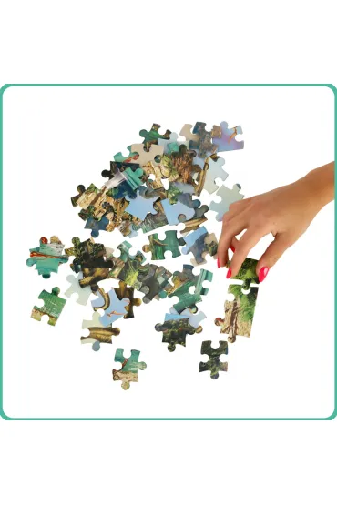 Puzzle 60 el. �wiat dinozaur�w Castorland