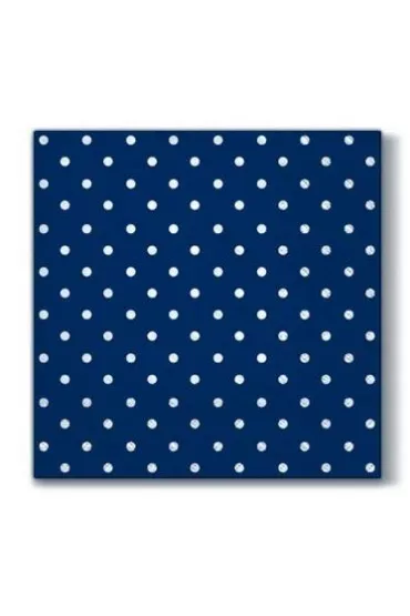 Paw Serwetki w bia�e kropki 33x33 cm