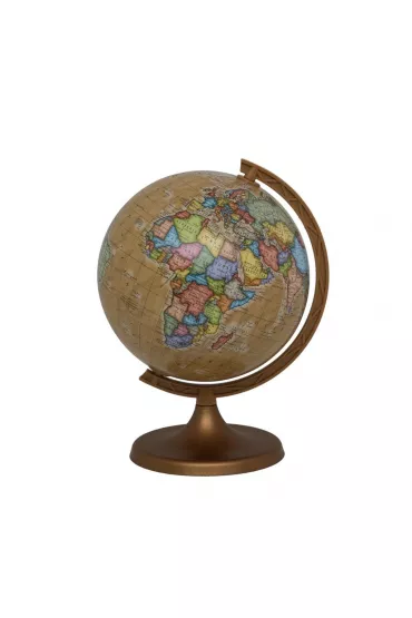 Globus polityczny retro 16cm