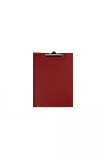 Biurfol Teczka A4 Clipboard PVC bordowa