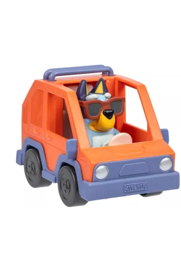 Samoch�d z figurk� Bluey