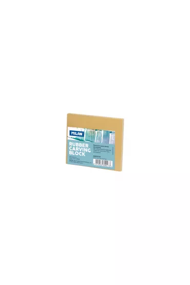 Milan Gumowy blok do linorytu ma�y 9 x 7.8 cm