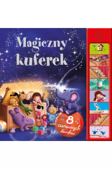 Magiczny kuferek ksi��ka d�wi�kowa