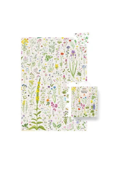 Puzzle Puzzlove Czuczu 1000 el. Kwiaty Polne Bright Junior Media