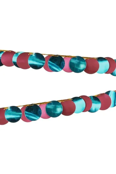 PartyDeco Girlanda metalizowana K�ka 2,2m
