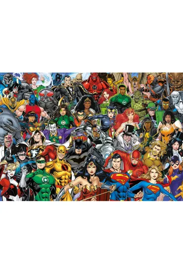 Puzzle 1000 el. Postacie z uniwersum DC Comics Educa