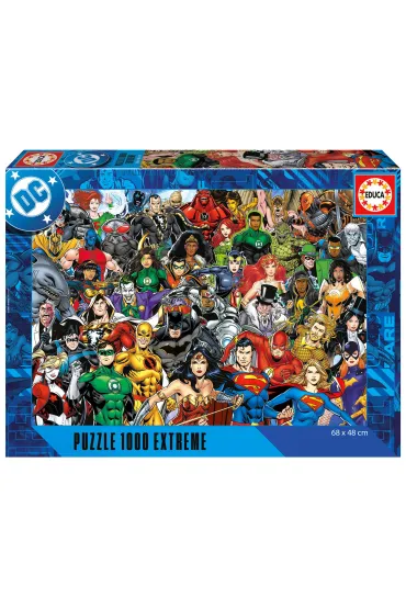 Puzzle 1000 el. Postacie z uniwersum DC Comics Educa