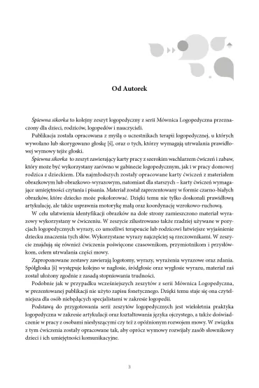 �piewna sikorka. Utrwalanie g�oski � - Agnieszka Tarczy�ska-P�atek, Hanna G�uchowska, Kamila  Dudziec