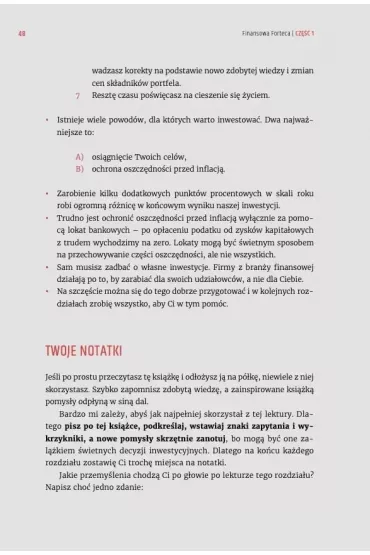Finansowa forteca. Jak inwestowa skutecznie i mie wity spokj - Marcin Iwu