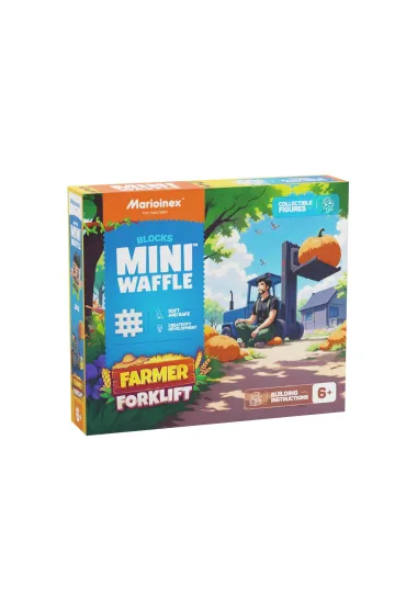 Mini Waffle KLOCKI KONSTR WAFLE MINI 50EL WOZEK WIDLOWY PUD