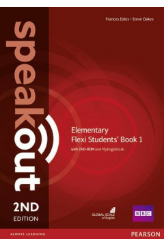 Speakout. 2ND Edition. Flexi. Elementary. Student`s Book 1 with DVD-ROM with MyEnglishLab