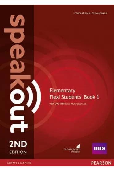 Speakout. 2ND Edition. Flexi. Elementary. Student`s Book 1 with DVD-ROM with MyEnglishLab - Frances Eales, Steve Oakes