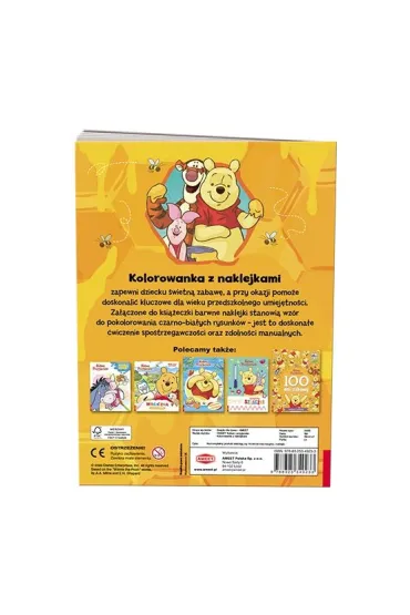Disney Kubu� i przyjaciele Kolorowanka z naklejkami NA-9147