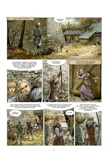 Szale�stwo Seamusa. Sudenne'owie. Cykl 4. Skarga Utraconych Ziem. Tom 3 - Jean Dufaux