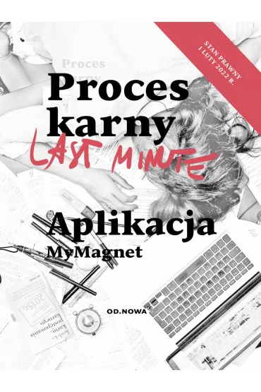 eBook Last Minute proces karny 2022 pdf - Bogusaw Gszcz